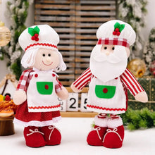 Load image into Gallery viewer, Telescopic Standing Christmas Decor - Santa &amp; Mrs Claus
