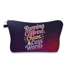 Load image into Gallery viewer, Pouch - Humor Adult, Caffeine Chaos Cuss Words
