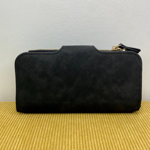 Long Wallet - Soft Faux Leather Snap