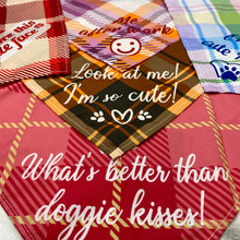 Load image into Gallery viewer, Dog Bandana - Sayings Mix
