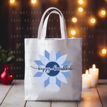 Load image into Gallery viewer, Tote Bag - Christmas &amp; Hanukkah - PREORDER
