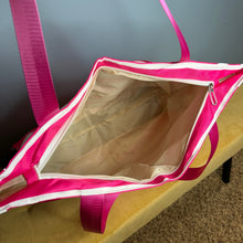 Load image into Gallery viewer, Tote Bag - Summer Stripes - Pink
