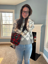Load image into Gallery viewer, The Roni Nylon Crossbody - Red Plaid

