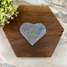 Load image into Gallery viewer, Bookmark - Heart Sparkle Black
