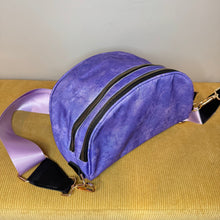 Load image into Gallery viewer, The Roni Nylon Crossbody - Purple Acid Wash
