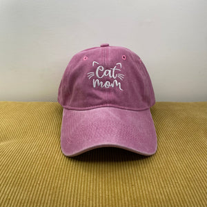 Hat - Cat Mom - Pink