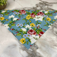 Load image into Gallery viewer, Dog Bandana - Floral - #28
