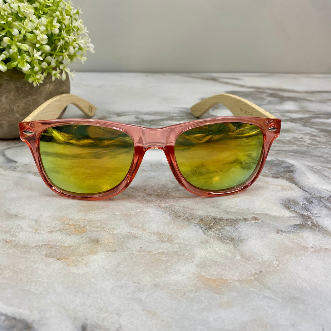 Sunglasses - Style A - Pink Orange