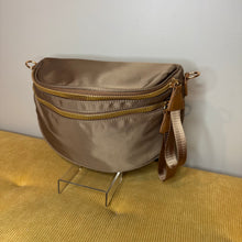Load image into Gallery viewer, The Roni Nylon Crossbody - Solid Chocolate Brown
