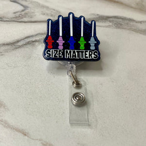 Badge Holder - Size Matters