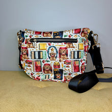 Load image into Gallery viewer, The Roni Nylon Crossbody - Highland Cow School Teacher
