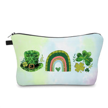 Load image into Gallery viewer, Pouch - St. Patrick’s Day - Hat, Rainbow, &amp; Shamrock
