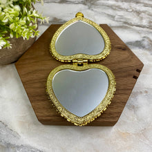 Load image into Gallery viewer, Compact Mirror - Black Floral (by shape)
