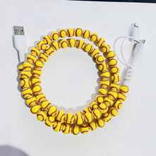 Load image into Gallery viewer, Charging Charger Cord - Beaded - Sports
