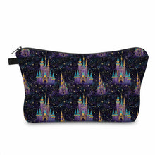 Load image into Gallery viewer, Pouch - Castle Galaxy Purple Teal
