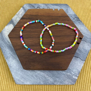 Bracelet - Small Bead - Rainbow