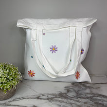 Load image into Gallery viewer, Tote Bag - Floral Patches

