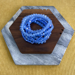 Bracelet Pack - Ice Blue Bead