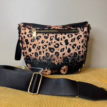Load image into Gallery viewer, The Roni Nylon Crossbody - Bronze Sunflower Ombre Animal
