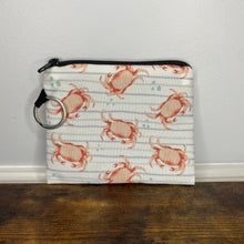 Load image into Gallery viewer, Mini Pouch - Crab Stripes
