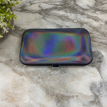 Load image into Gallery viewer, Manicure Nail Case &amp; Set - Solid Holographic
