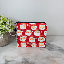 Load image into Gallery viewer, Mini Pouch - Christmas Santa
