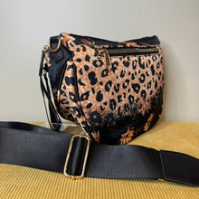 Load image into Gallery viewer, The Roni Nylon Crossbody - Bronze Sunflower Ombre Animal
