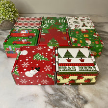 Load image into Gallery viewer, Christmas Gift Box with Crinkle Paper - Extra Small
