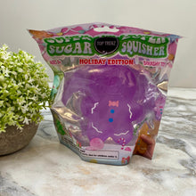 Load image into Gallery viewer, Super Duper Sugar Squisher Toy - Gingerbread Man - Purple
