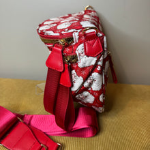 Load image into Gallery viewer, The Roni Nylon Crossbody - Santa Red
