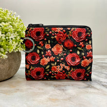 Load image into Gallery viewer, Mini Pouch - Embroidery Rose Floral
