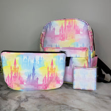 Load image into Gallery viewer, Mini Backpack - Pastel Castle
