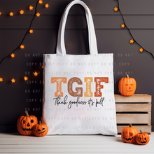 Load image into Gallery viewer, Tote Bag - Halloween - TGIF
