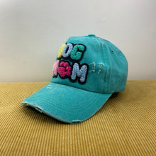 Load image into Gallery viewer, Hat - Dog Mom - Turquoise
