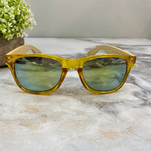 Load image into Gallery viewer, Sunglasses - Style A - Yellow Aqua
