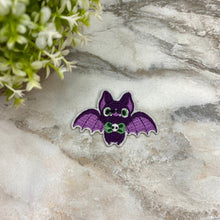 Load image into Gallery viewer, Embroidered Patches - Halloween - Bat #1
