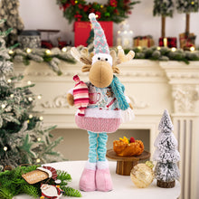 Load image into Gallery viewer, Telescopic Standing Christmas Decor - Pink &amp; Blue
