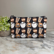Load image into Gallery viewer, Pouch - Coffee Cups &amp; Beans
