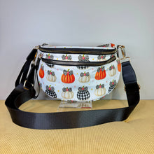 Load image into Gallery viewer, The Roni Nylon Crossbody - Halloween Fall - Bow Pumpkin
