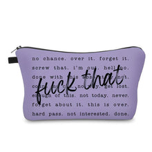Load image into Gallery viewer, Pouch - Humor Adult, Fuck That
