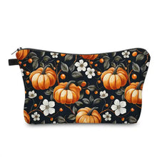 Load image into Gallery viewer, Pouch - Pumpkin Black &amp; White
