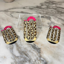 Load image into Gallery viewer, Jumbo Paperclip - Pencil Animal Print
