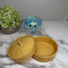 Load image into Gallery viewer, Squishy Toy - Viral Dumpling, Slow Rise Glitter - Blue
