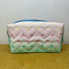 Load image into Gallery viewer, Stand Up Rectangle Zip Bag - Hearts
