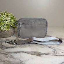 Load image into Gallery viewer, Rue - Nylon Wristlet Wallet - Grey
