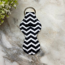 Load image into Gallery viewer, Lip Balm Chapstick Holder - #15 - Chevron Print
