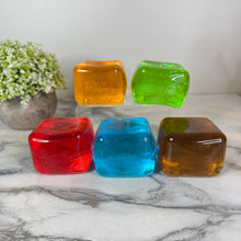 Load image into Gallery viewer, Squishy Toy - Soda Cube - Lemon-Lime Squish
