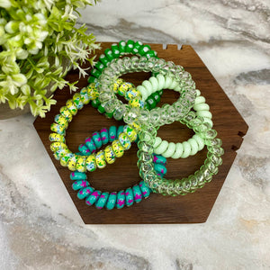 Spiral Coil Hair Tie - Colors