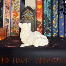 Load image into Gallery viewer, 3d Printed Fox with Butterfly Bookshelf Decor
