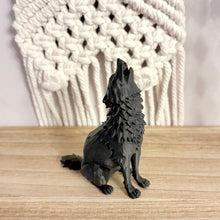 Load image into Gallery viewer, 3d Printed Howling Wolf Decor

